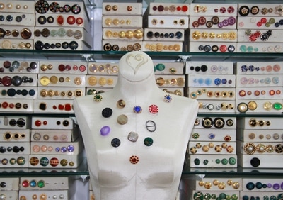 Buttons from Exquisite Fabrics